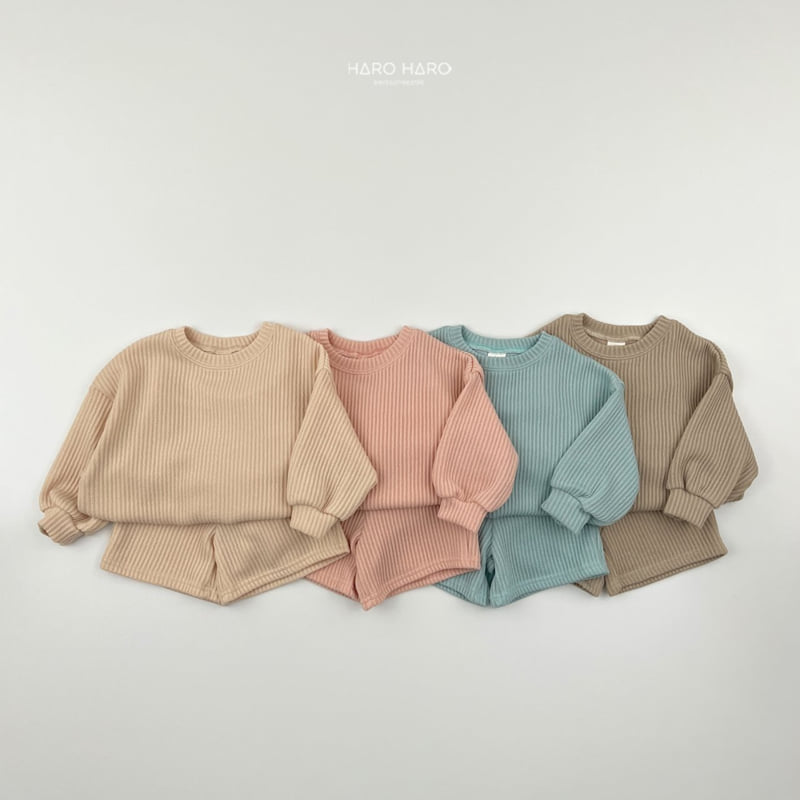 Haro Haro - Korean Children Fashion - #toddlerclothing - Maple Knit Top Bottom Set - 4