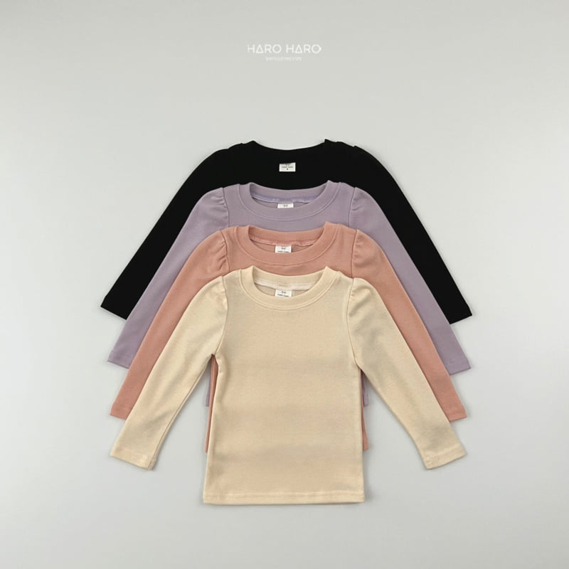 Haro Haro - Korean Children Fashion - #stylishchildhood - Soft Puff Tee - 3