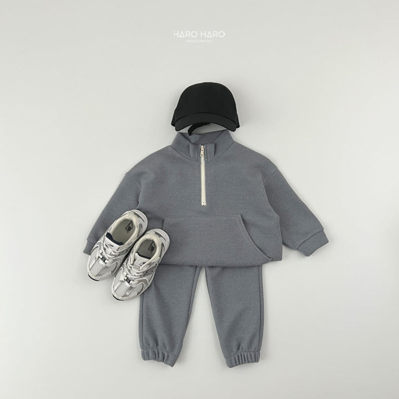 Haro Haro - Korean Children Fashion - #stylishchildhood - Crayon Knit Top Bottom Set - 11