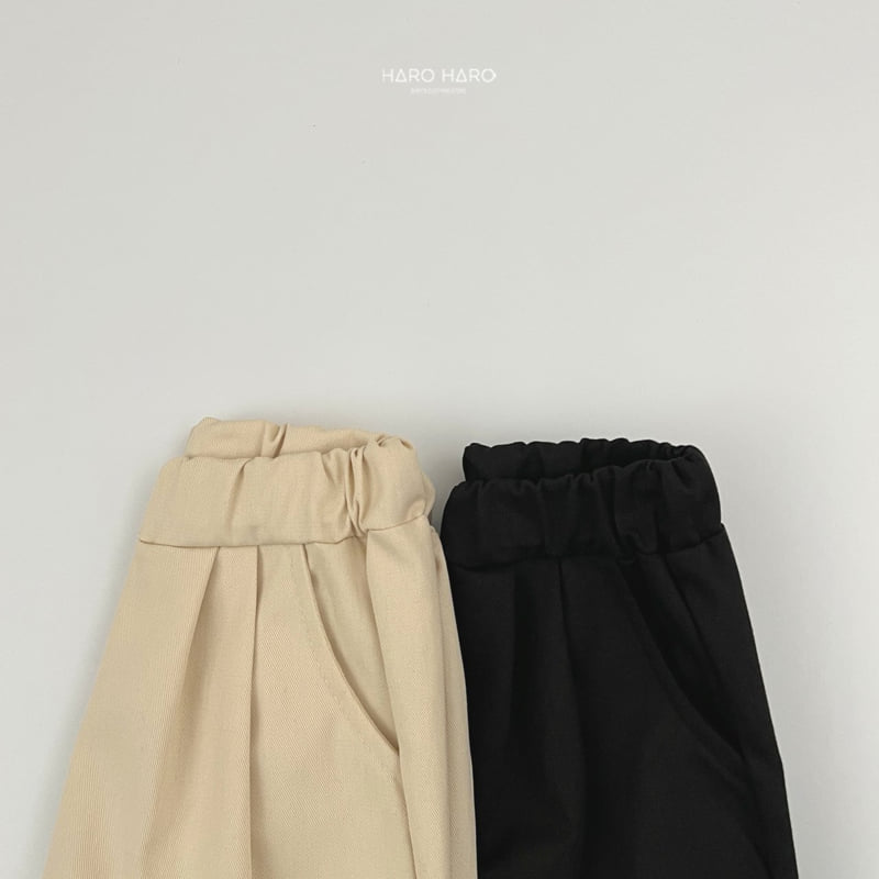 Haro Haro - Korean Children Fashion - #todddlerfashion - Pin-tuck Pleated Cotton Pants Set - 6