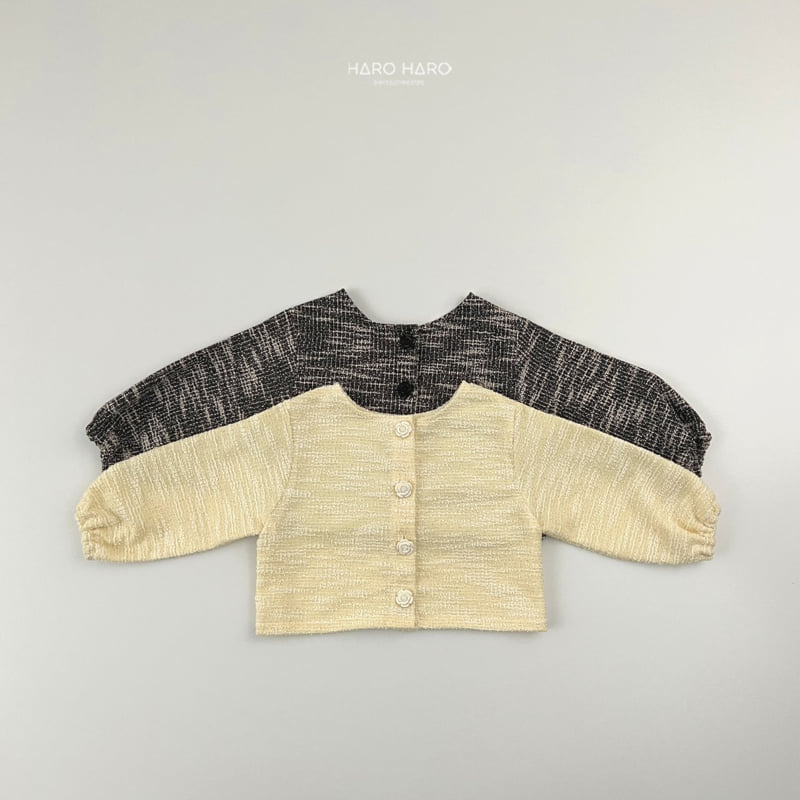 Haro Haro - Korean Children Fashion - #todddlerfashion - Coco Tweed Jacket - 3