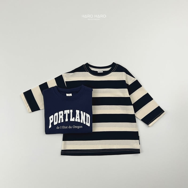 Haro Haro - Korean Children Fashion - #todddlerfashion - Portland Tee Set - 8