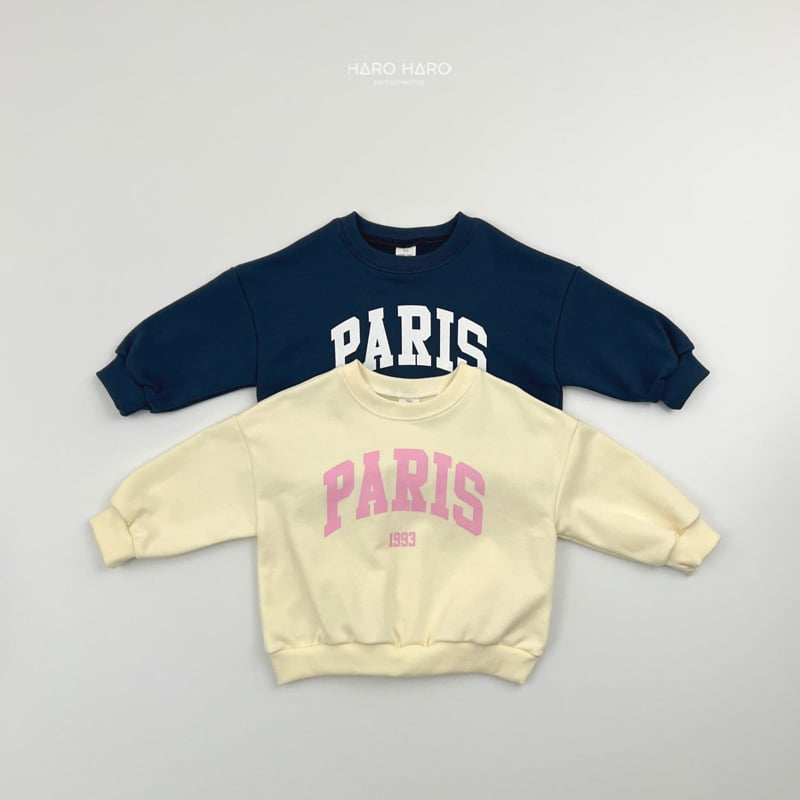 Haro Haro - Korean Children Fashion - #prettylittlegirls - Paris Sweatshirts - 4
