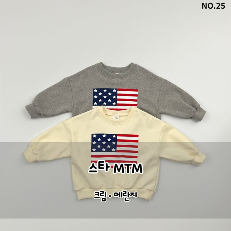 Haro Haro - Korean Children Fashion - #toddlerclothing - Star Sweatshirts