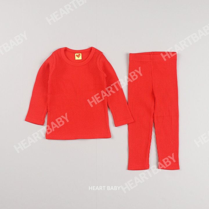 Heart Baby - Korean Children Fashion - #kidzfashiontrend - Rainbow Ribbed Easywear - 8