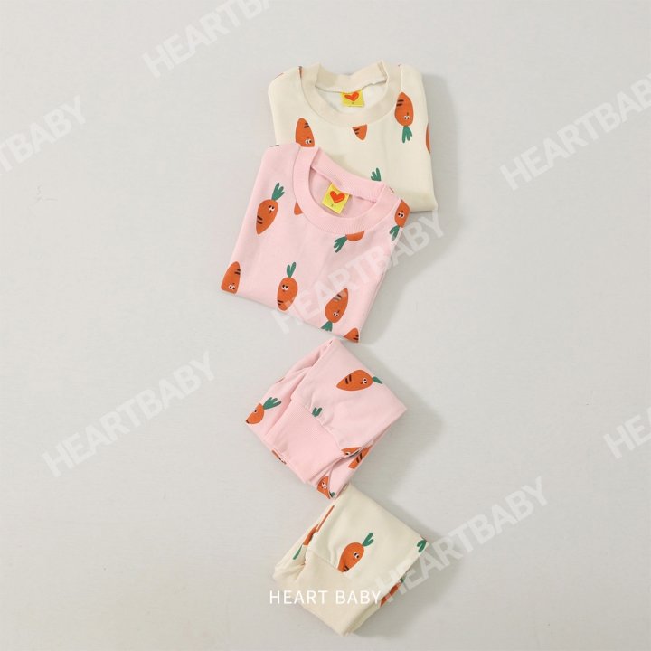 Heart Baby - Korean Children Fashion - #prettylittlegirls - Carrot Top Bottom Set - 7