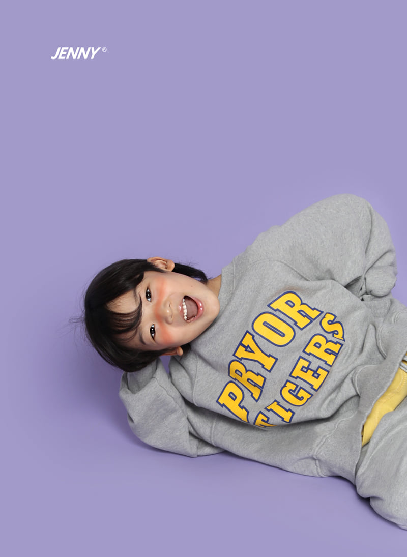 Jenny Basic - Korean Children Fashion - #Kfashion4kids - Tiger Gran Sweatshirts 4-7 - 6