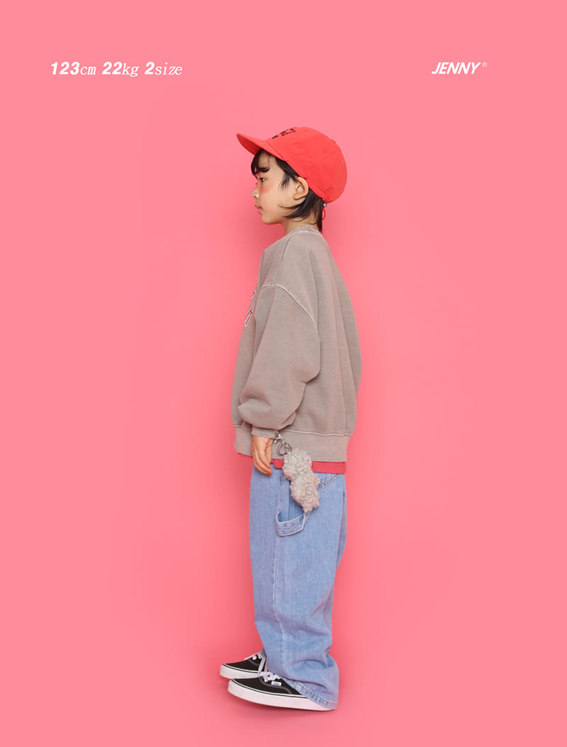 Jenny Basic - Korean Children Fashion - #kidzfashiontrend - Cop Pigment Sweatshirts 4-7 - 4