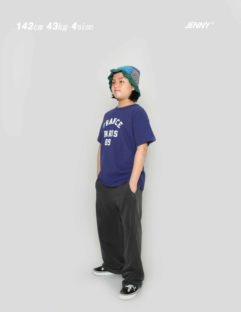 Jenny Basic - Korean Children Fashion - #discoveringself - Paris Short Sleeve Tee 4-7 - 7
