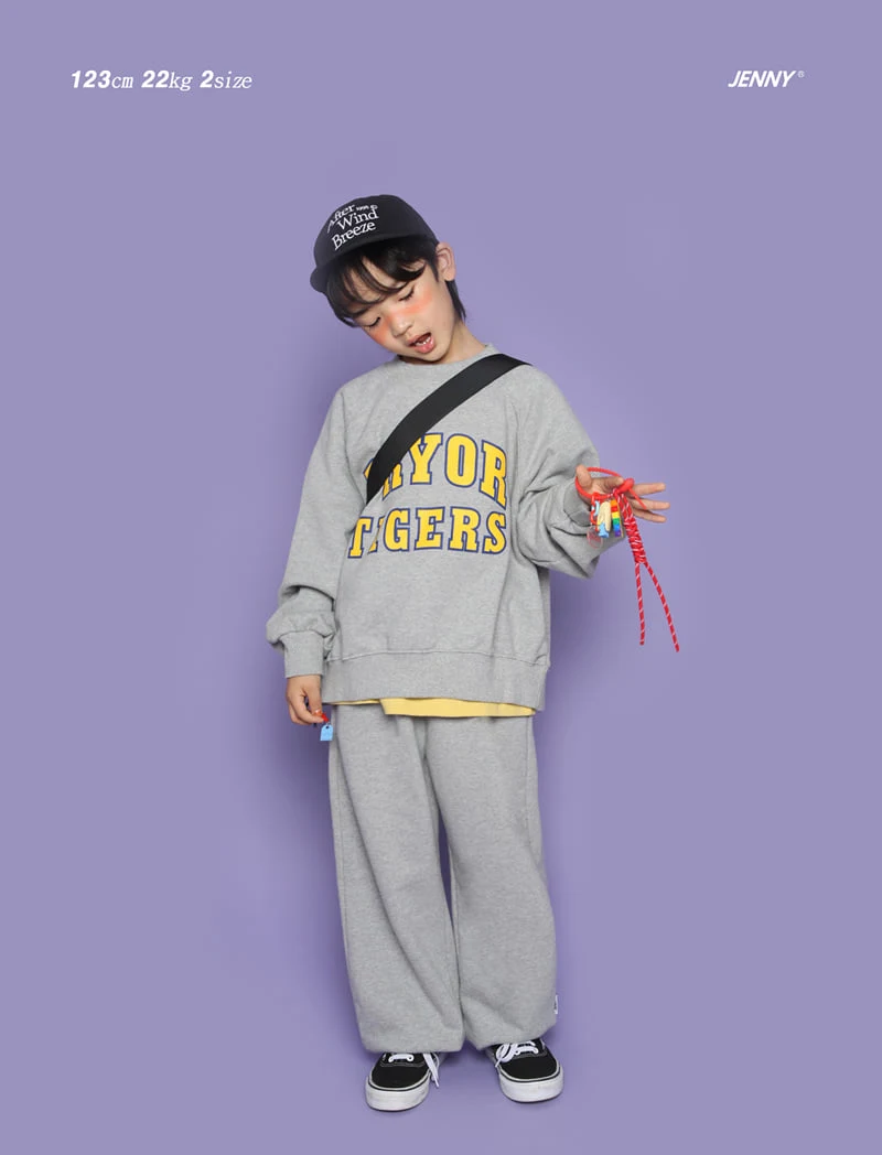 Jenny Basic - Korean Children Fashion - #discoveringself - Tiger Gran Sweatshirts 2-3 - 2