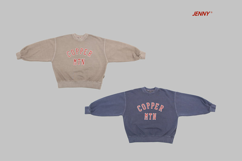 Jenny Basic - Korean Children Fashion - #kidsshorts - Cop Pigment Sweatshirts 4-7
