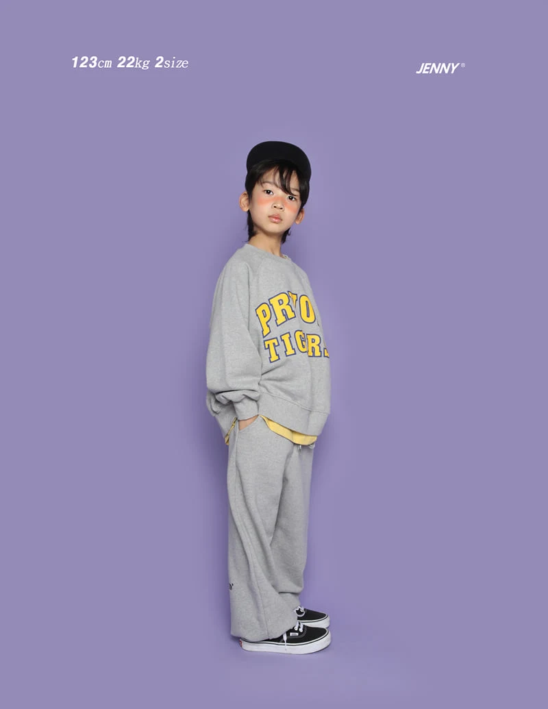 Jenny Basic - Korean Children Fashion - #kidsstore - Tiger Gran Sweatshirts 2-3 - 5