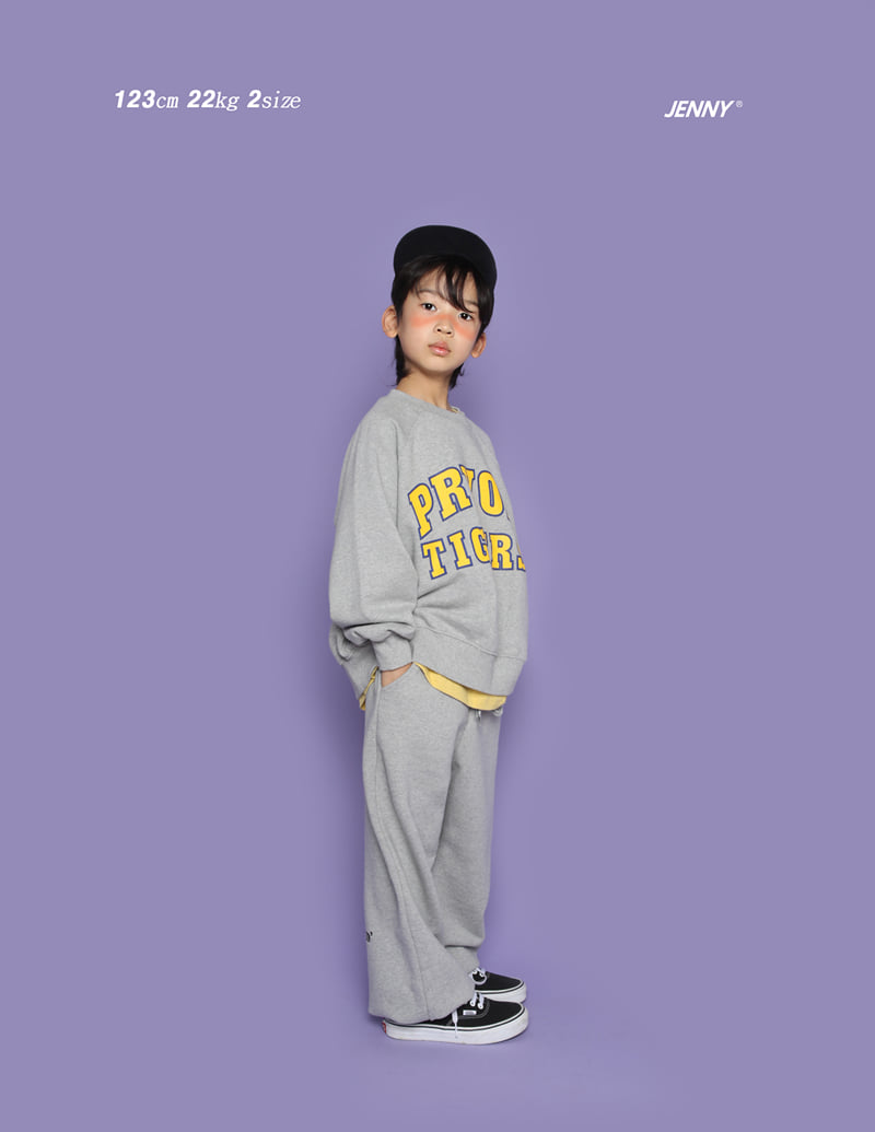 Jenny Basic - Korean Children Fashion - #kidzfashiontrend - Tiger Gran Sweatshirts 4-7 - 5