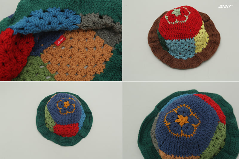Jenny Basic - Korean Children Fashion - #littlefashionista - Flower Knit Hat - 12