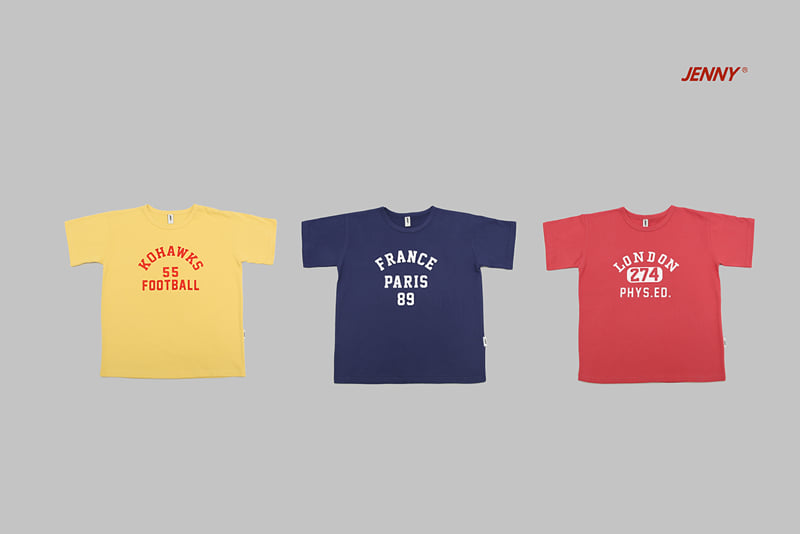 Jenny Basic - Korean Children Fashion - #todddlerfashion - Paris Short Sleeve Tee 4-7