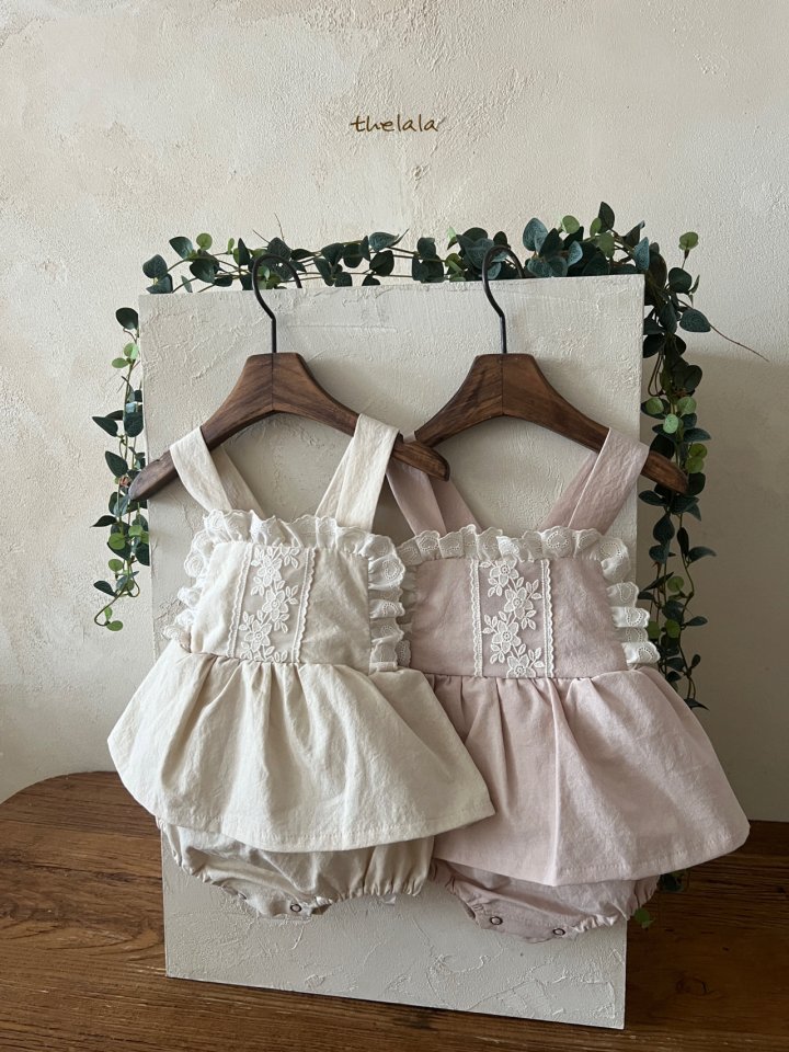 Lala - Korean Baby Fashion - #babyboutique - Dori Suspenders Suit - 8