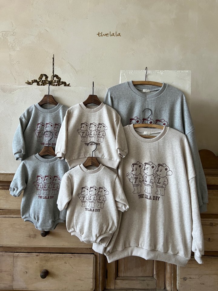 Lala - Korean Baby Fashion - #babyboutique - Three Bear Suit - 9