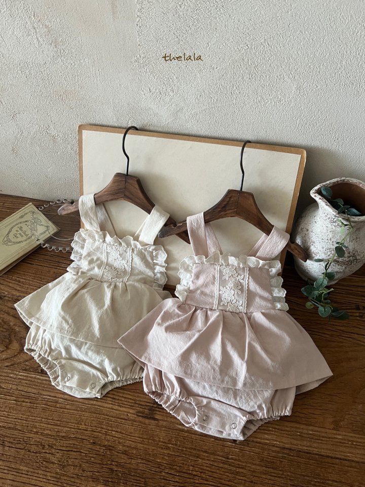 Lala - Korean Baby Fashion - #babyboutiqueclothing - Dori Suspenders Suit - 9