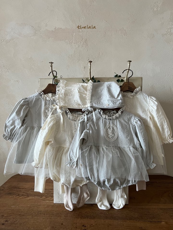Lala - Korean Baby Fashion - #babyfever - Sky Bonnet - 5