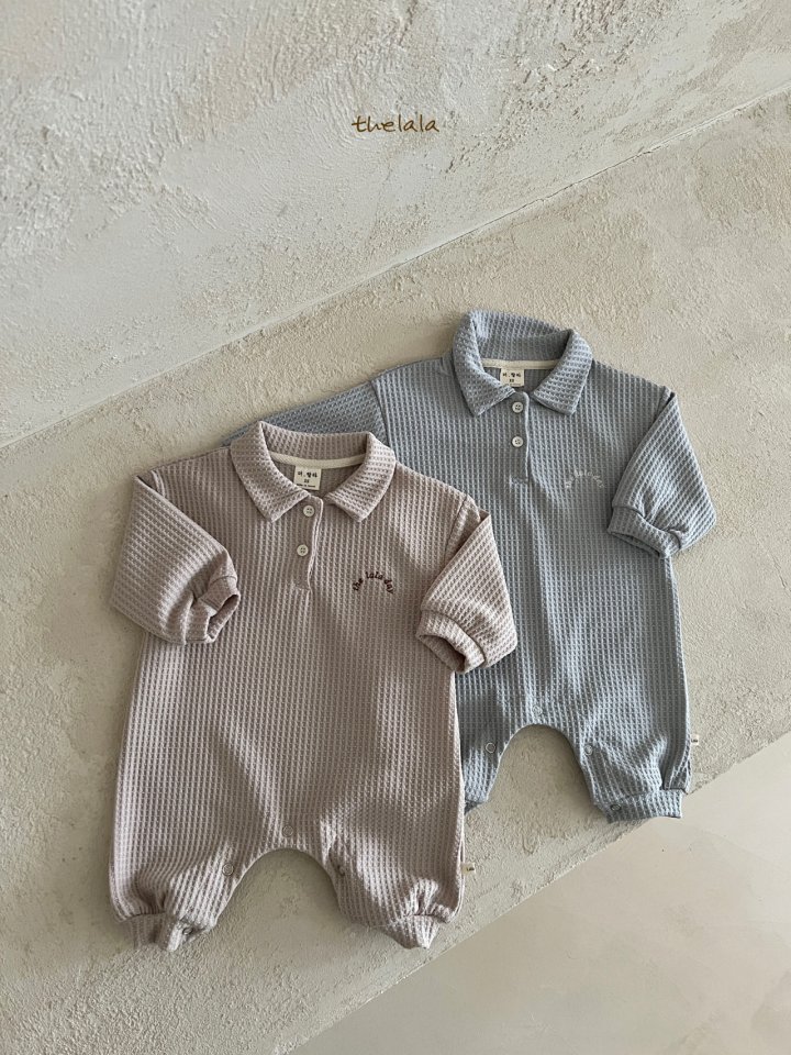Lala - Korean Baby Fashion - #babyoninstagram - Waffle Bread Suit - 10