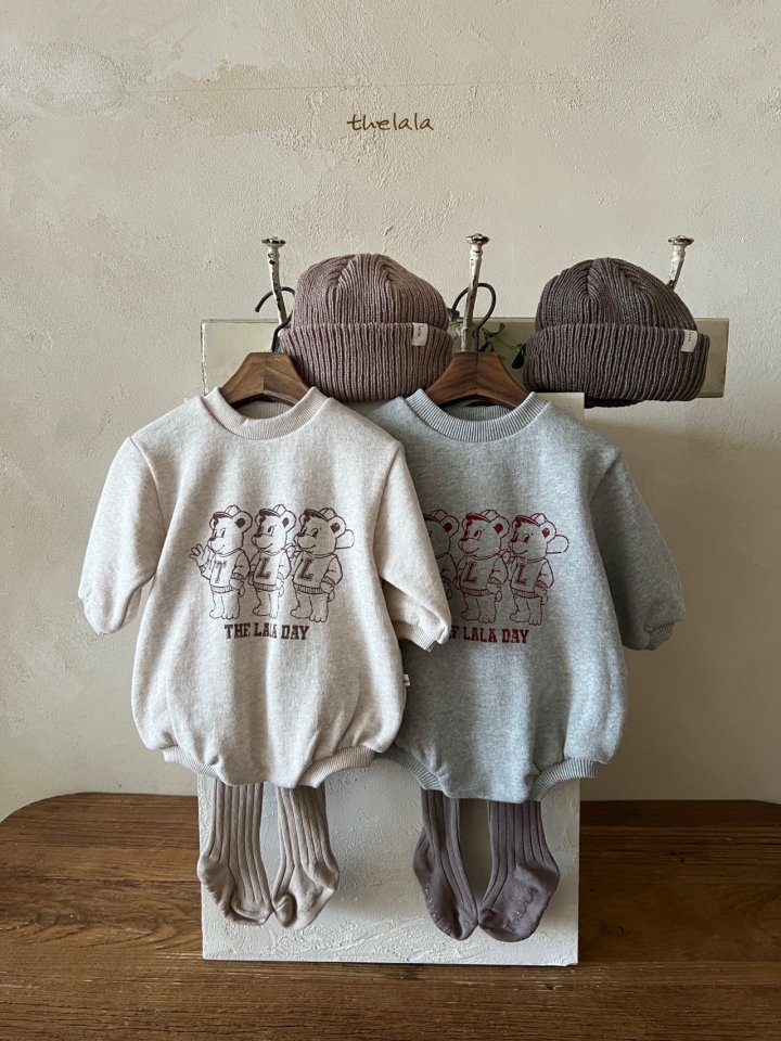 Lala - Korean Baby Fashion - #babyoninstagram - Three Bear Suit