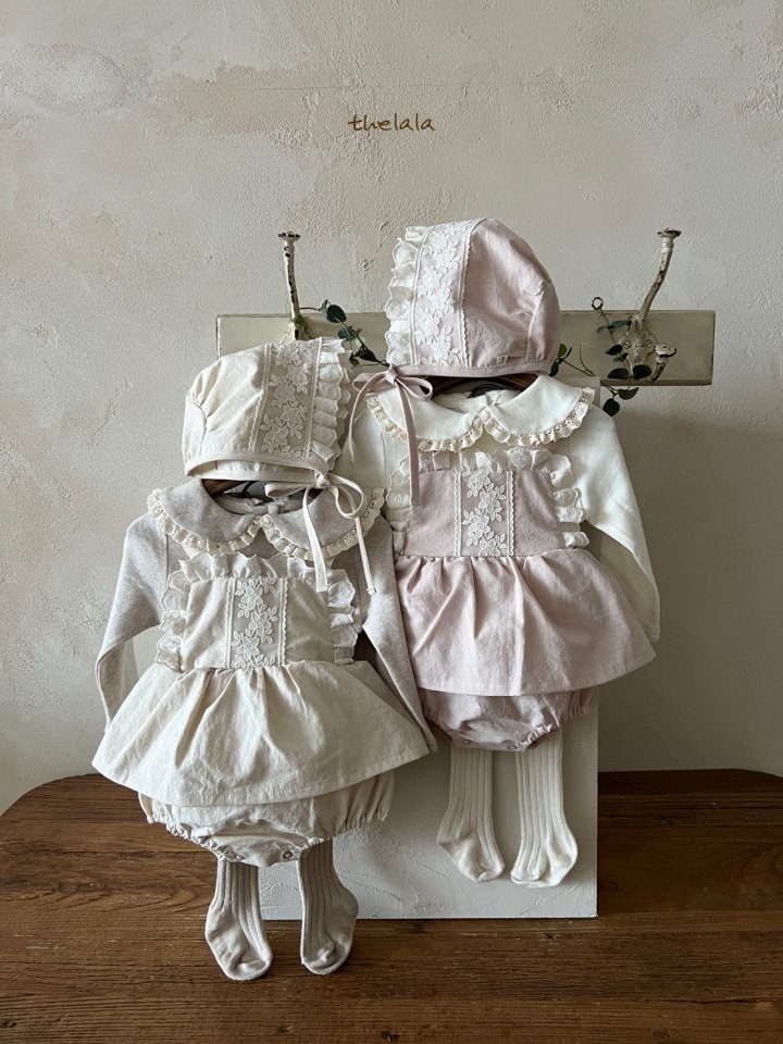 Lala - Korean Baby Fashion - #babyootd - Dori Suspenders Suit
