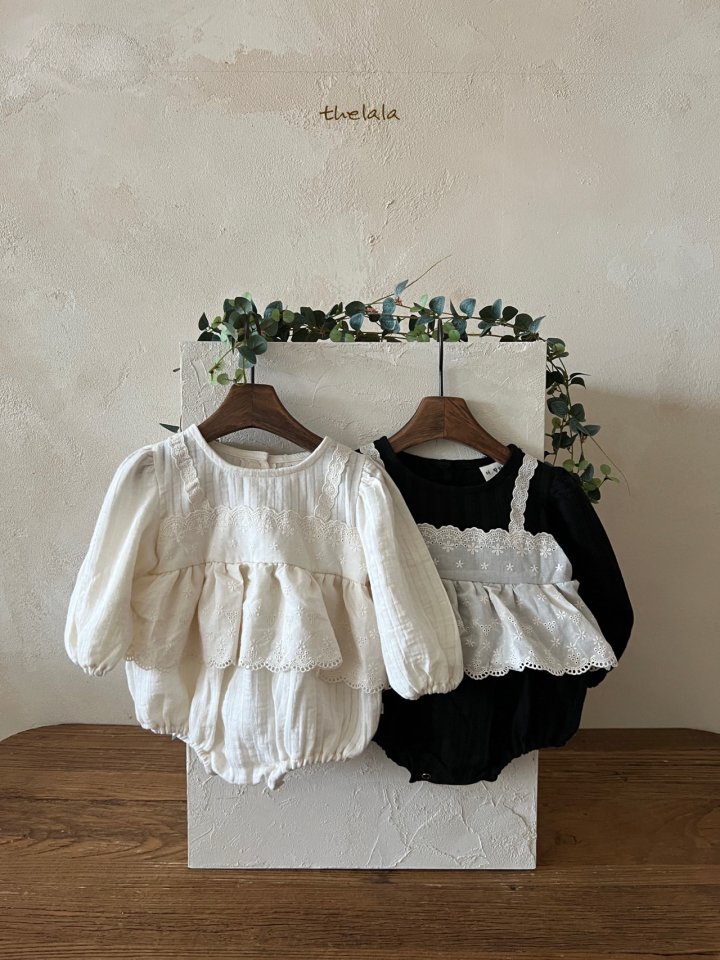 Lala - Korean Baby Fashion - #babyootd - Black Bean Suit - 6