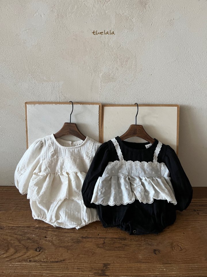 Lala - Korean Baby Fashion - #babyoutfit - Black Bean Suit - 8
