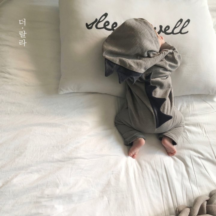 Lala - Korean Baby Fashion - #babyoutfit - Tyranno Suit - 6