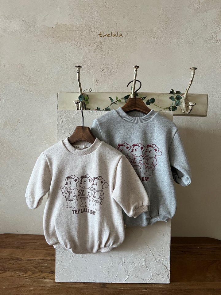 Lala - Korean Baby Fashion - #babyoutfit - Three Bear Suit - 4