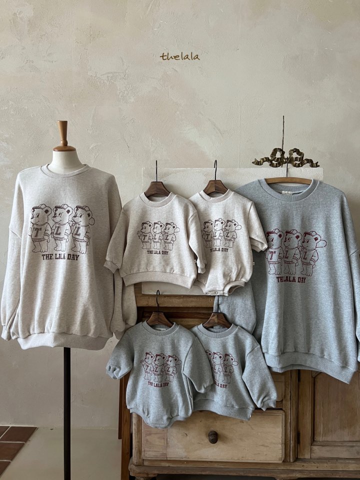 Lala - Korean Baby Fashion - #onlinebabyshop - Three Bear Suit - 7