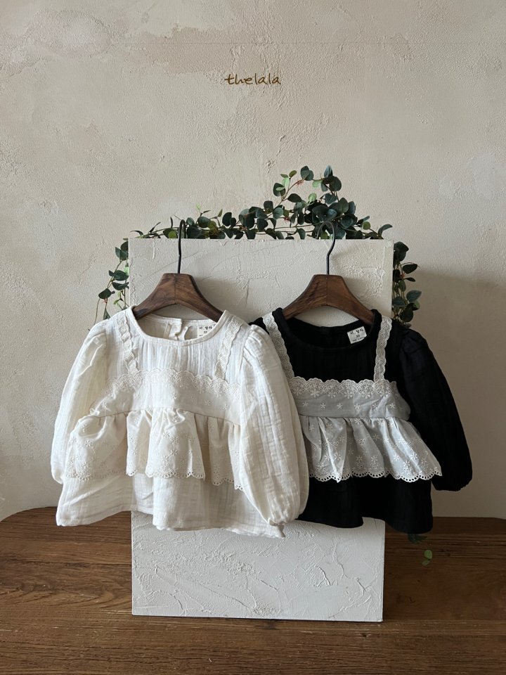 Lala - Korean Children Fashion - #Kfashion4kids - Black Bean Blouse - 6
