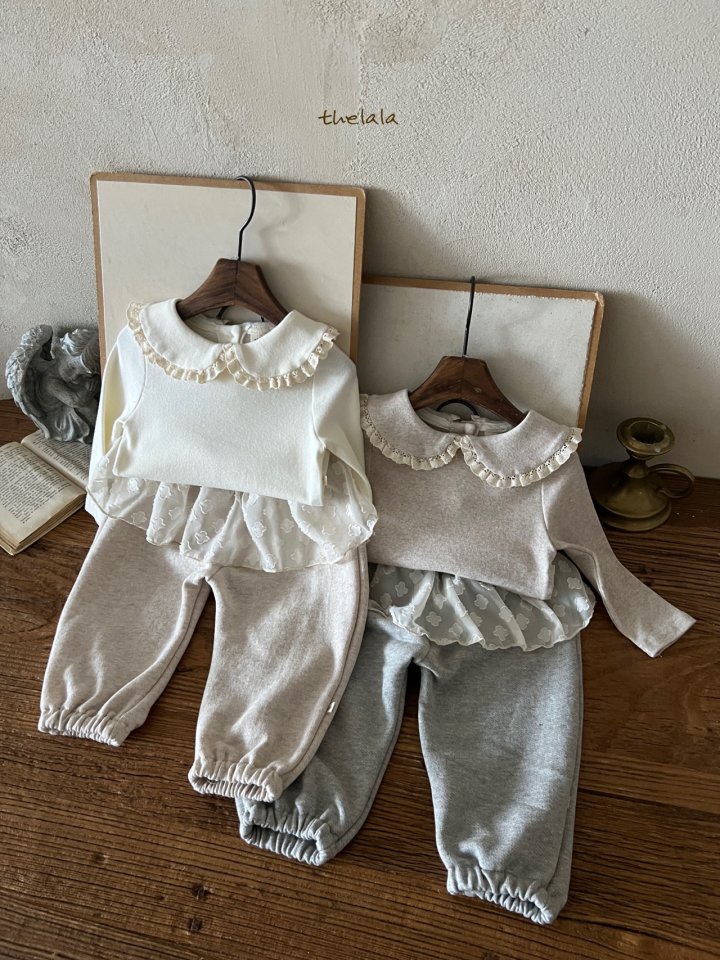 Lala - Korean Children Fashion - #childofig - Morning Collar Tee - 5