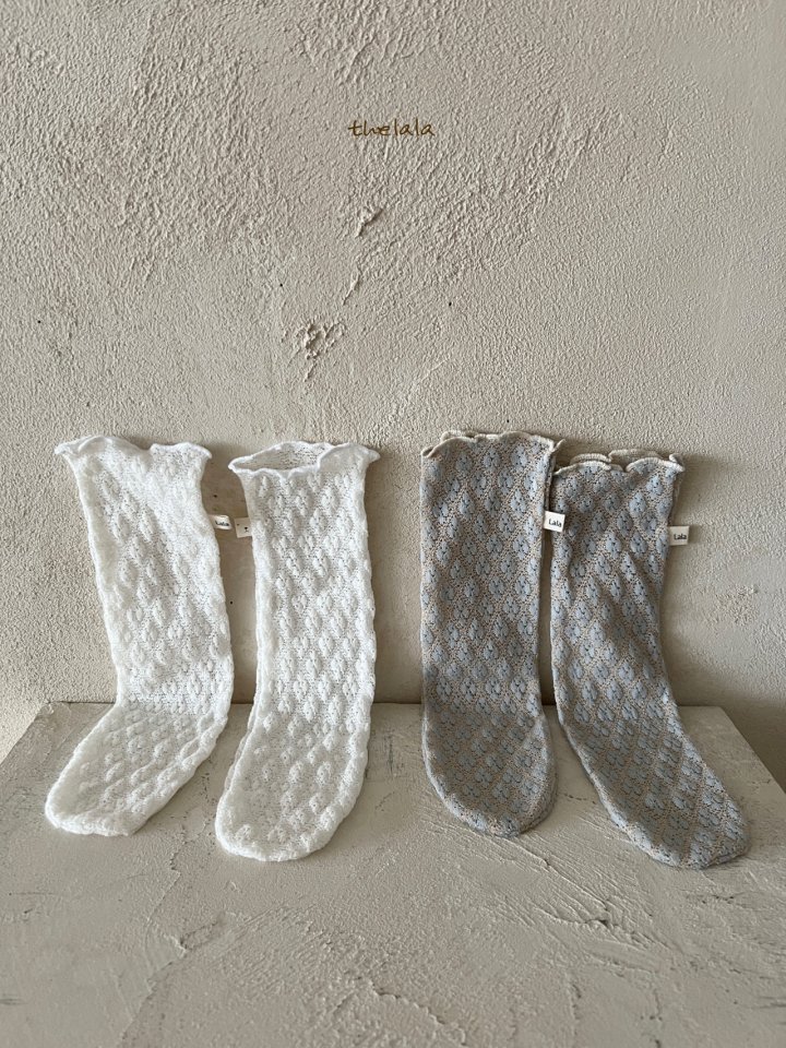 Lala - Korean Children Fashion - #childrensboutique - I Can See Knee Socks