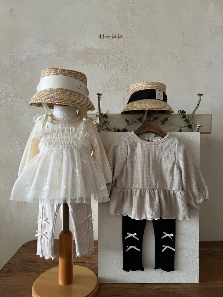 Lala - Korean Children Fashion - #designkidswear - Ribbon Bustier - 8