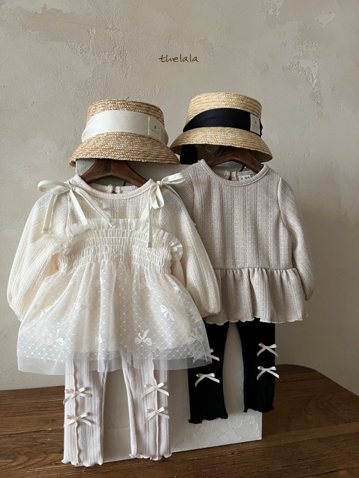Lala - Korean Children Fashion - #fashionkids - Ribbon Bustier - 10