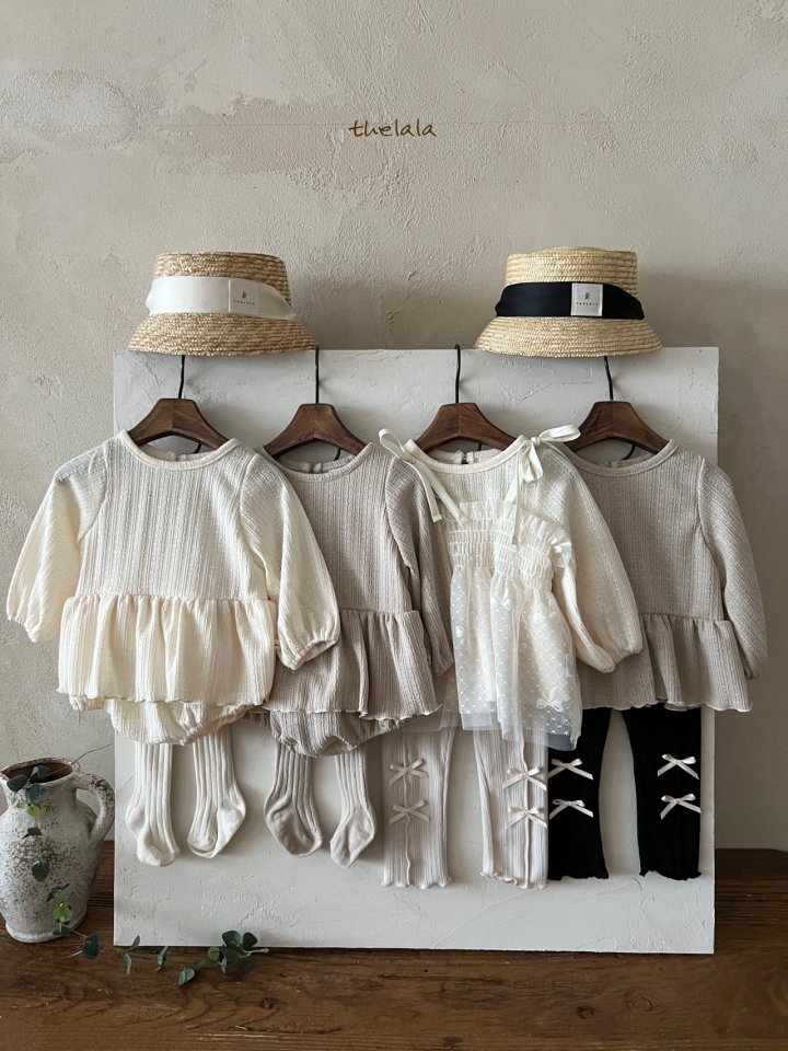 Lala - Korean Children Fashion - #kidsshorts - Ribbon Bustier - 11