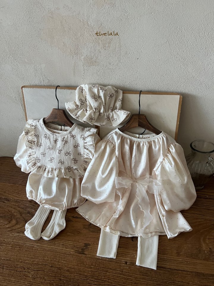 Lala - Korean Children Fashion - #kidzfashiontrend - Golden Bell One-piece - 7