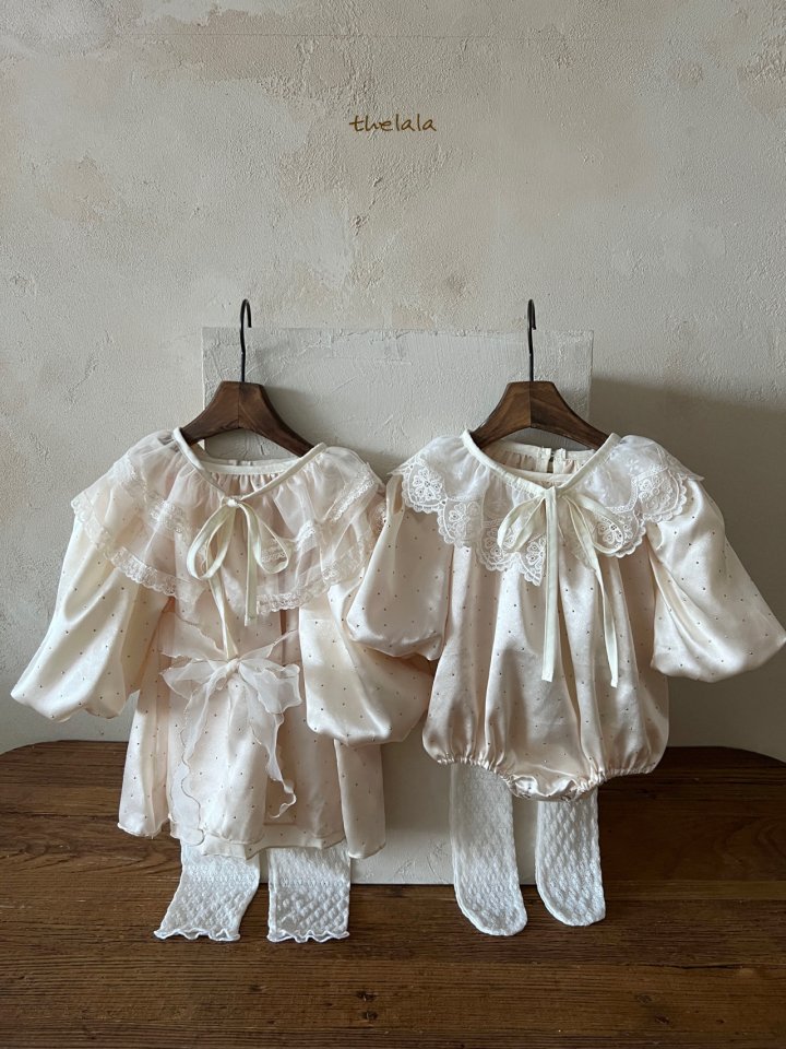 Lala - Korean Children Fashion - #littlefashionista - Golden Bell One-piece - 9