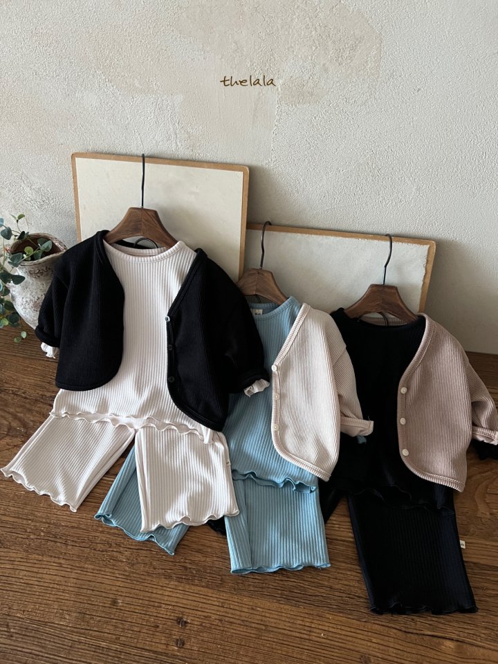 Lala - Korean Children Fashion - #littlefashionista - Suntory Top Bottom Set - 8