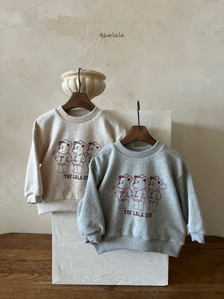 Lala - Korean Children Fashion - #magicofchildhood - Three Bear Sweatshirts - 3