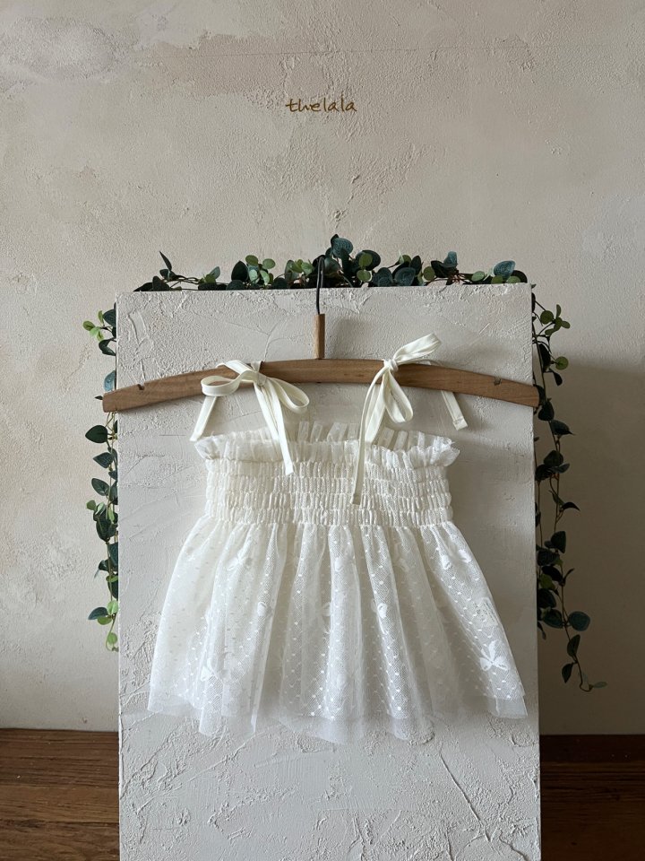 Lala - Korean Children Fashion - #minifashionista - Ribbon Bustier