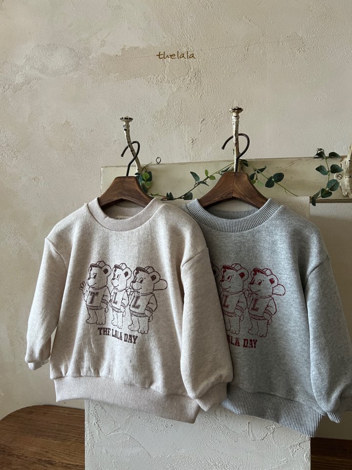 Lala - Korean Children Fashion - #magicofchildhood - Three Bear Sweatshirts - 4