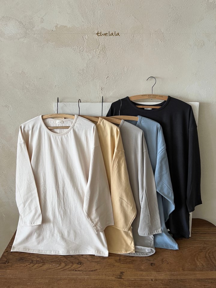 Lala - Korean Women Fashion - #momslook - Mom Crayon Tee