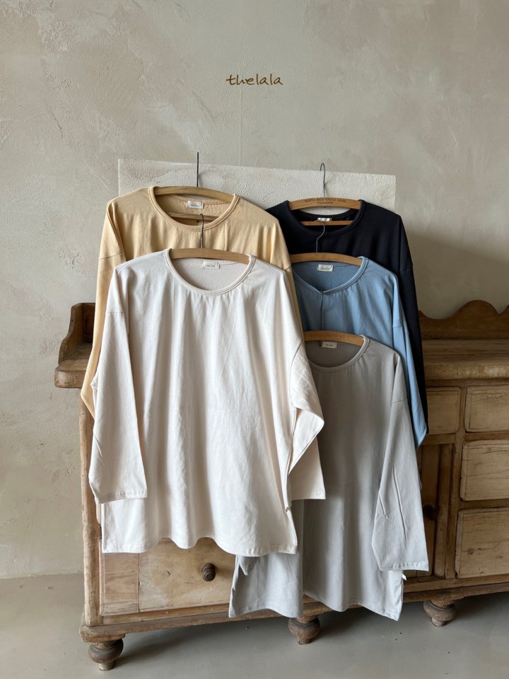 Lala - Korean Women Fashion - #vintagekidsstyle - Mom Crayon Tee - 6