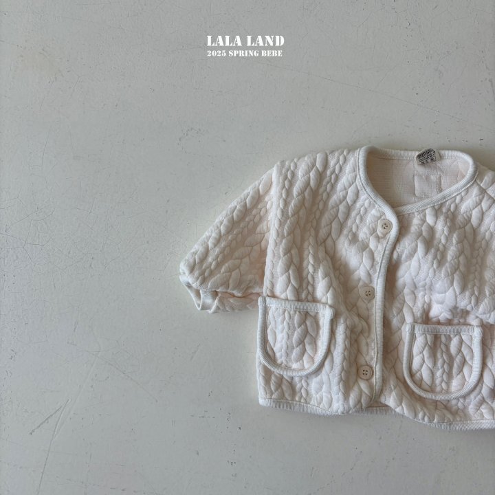 Lalaland - Korean Baby Fashion - #babyboutique - Bebe Spring Quilted Jumper - 3