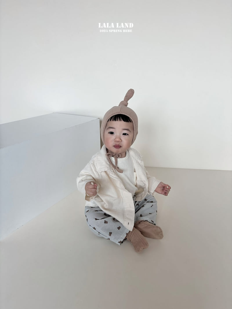 Lalaland - Korean Baby Fashion - #babyboutique - Bebe Bear Body Pants - 11
