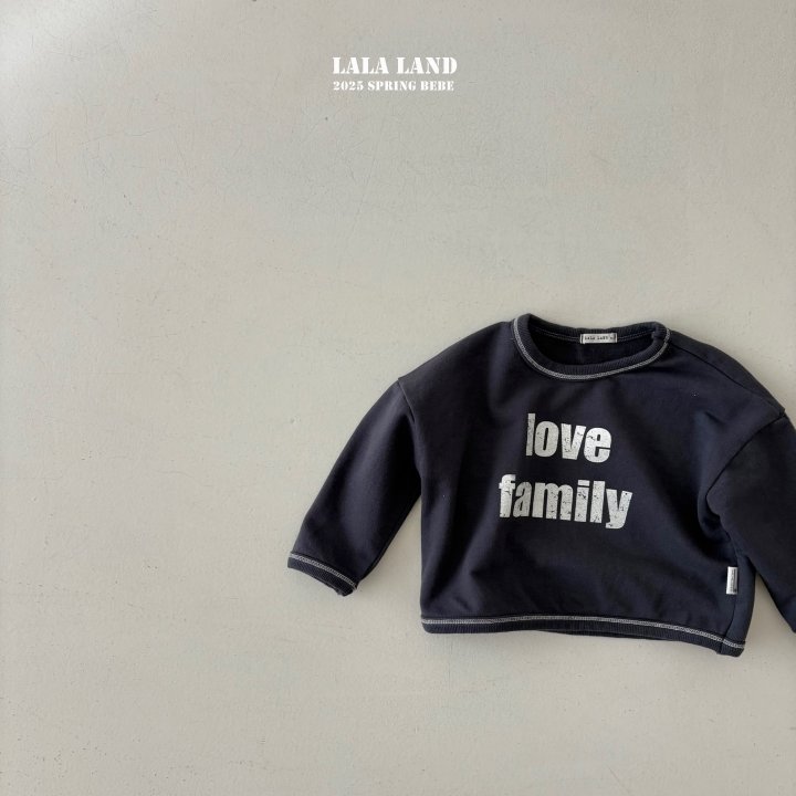 Lalaland - Korean Baby Fashion - #babyboutique - Bebe Love Stitch Sweatshirts - 5