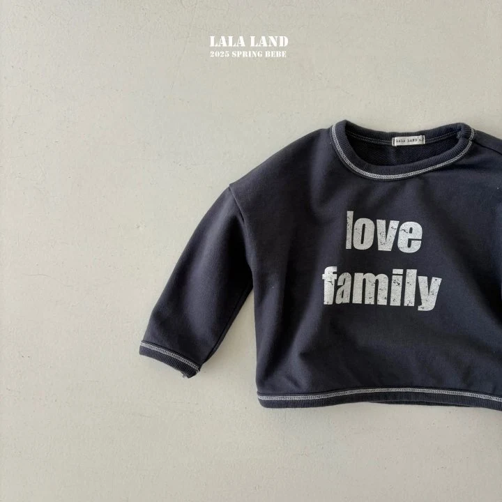 Lalaland - Korean Baby Fashion - #babyboutique - Bebe Love Stitch Sweatshirts - 6