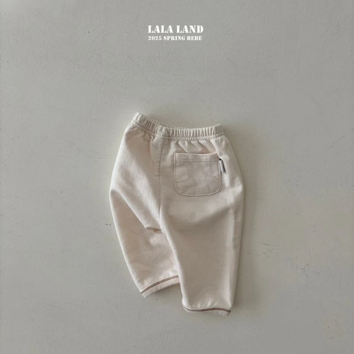 Lalaland - Korean Baby Fashion - #onlinebabyshop - Bebe Stitch Pants - 4